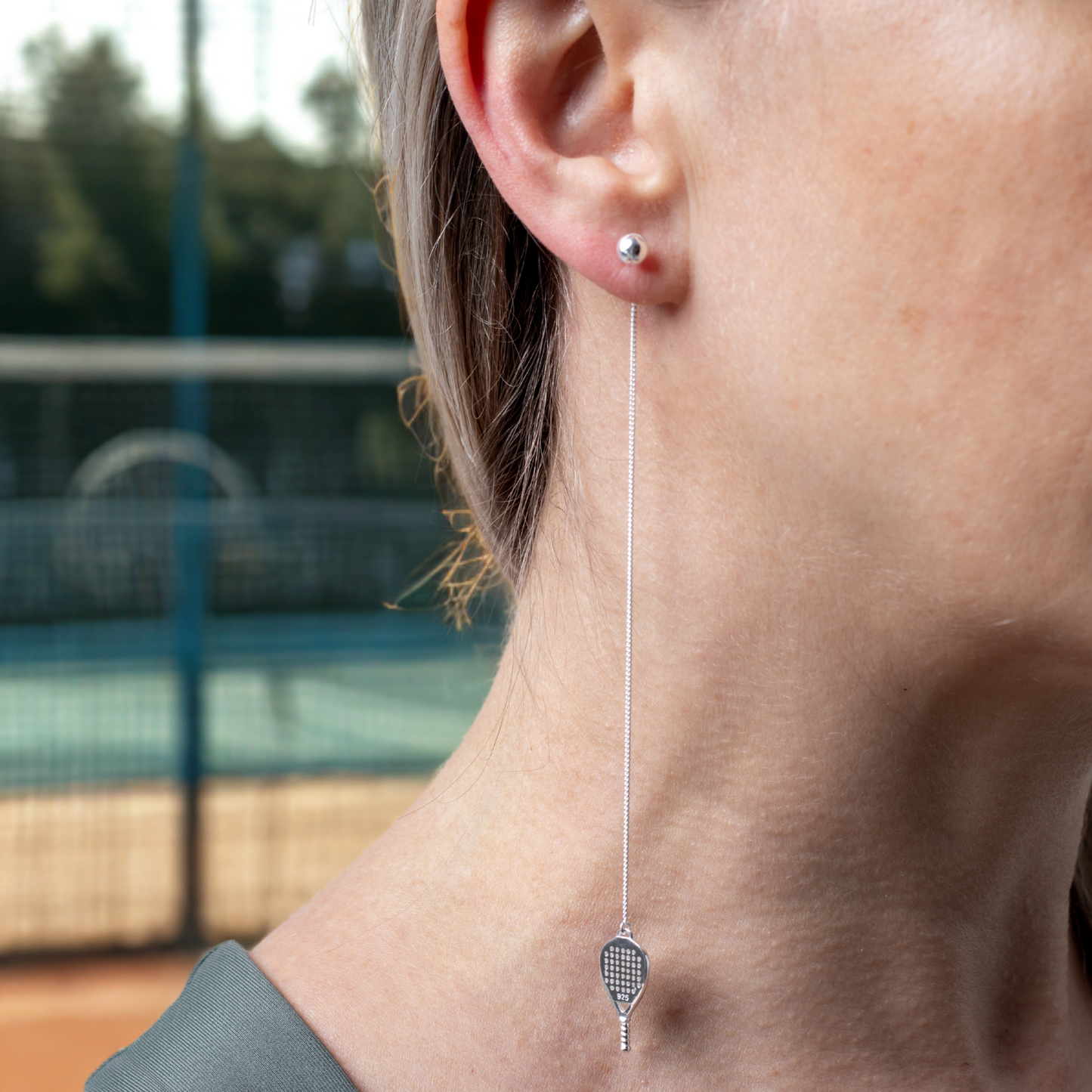 High Lob Earring