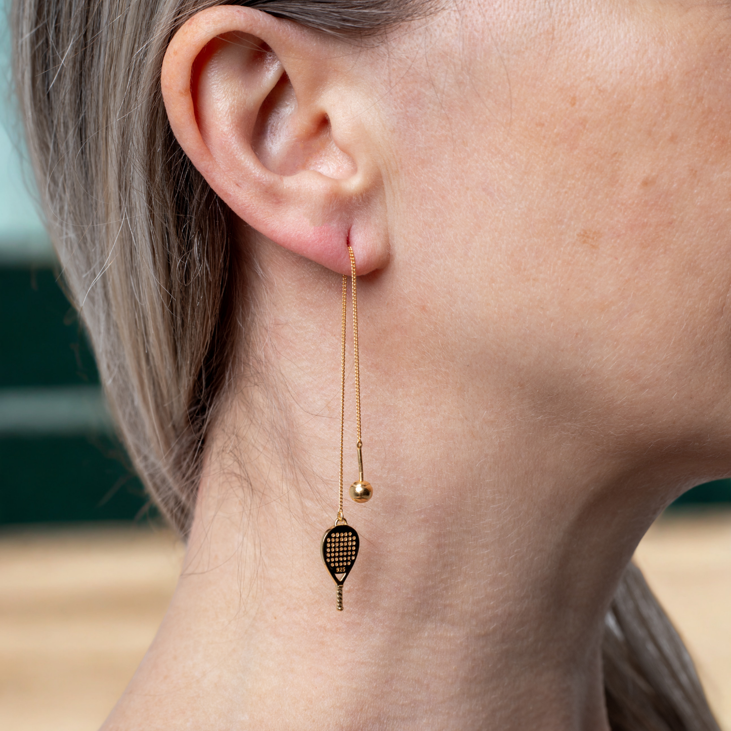 High Lob Earring