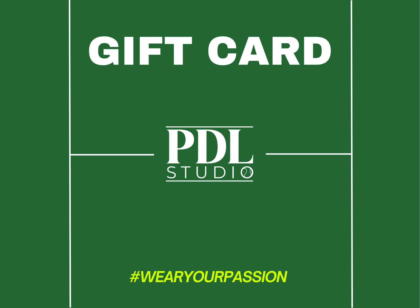 Game, Set, Gift. Card