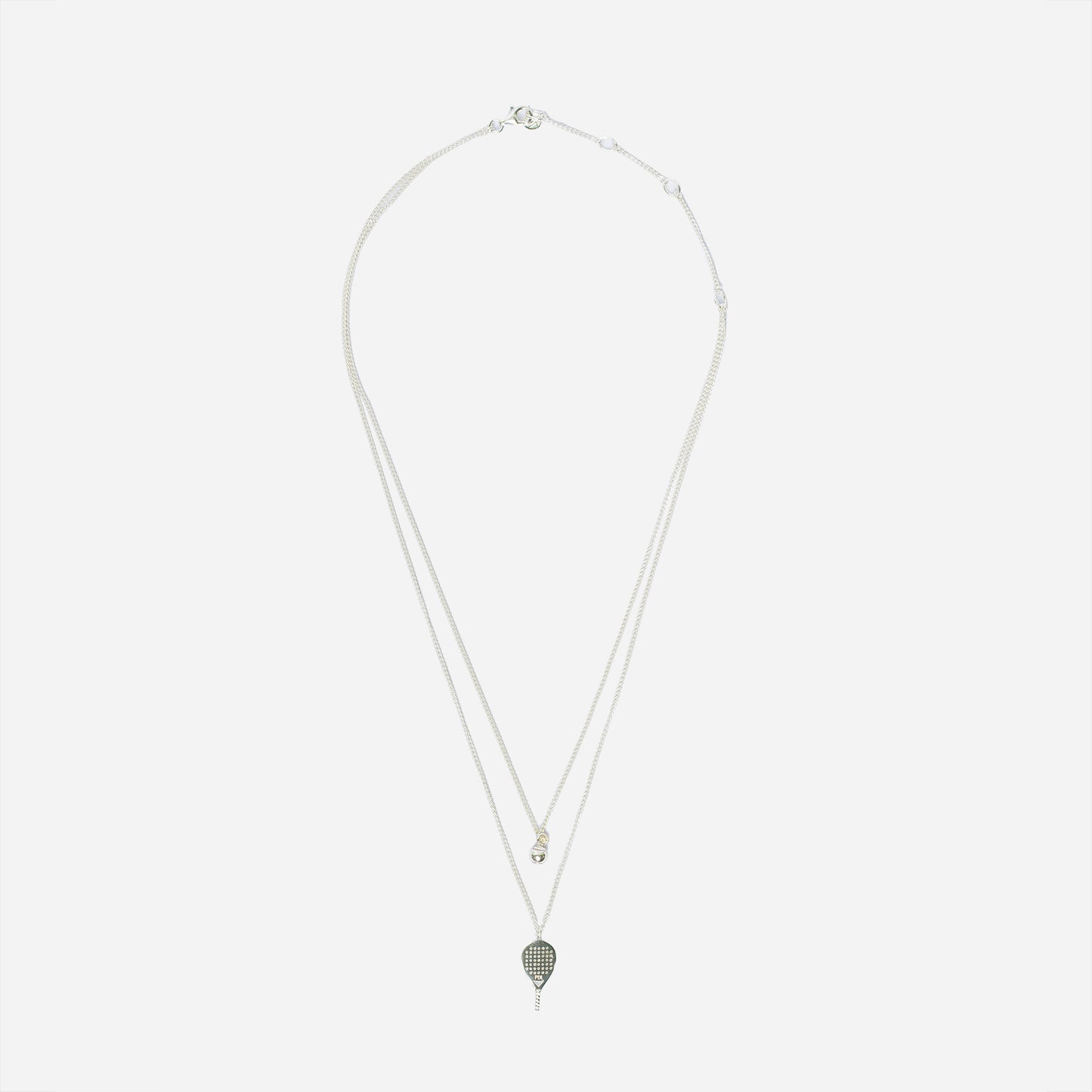 High Lob Mini Necklace