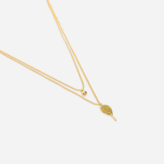 High Lob Mini Necklace